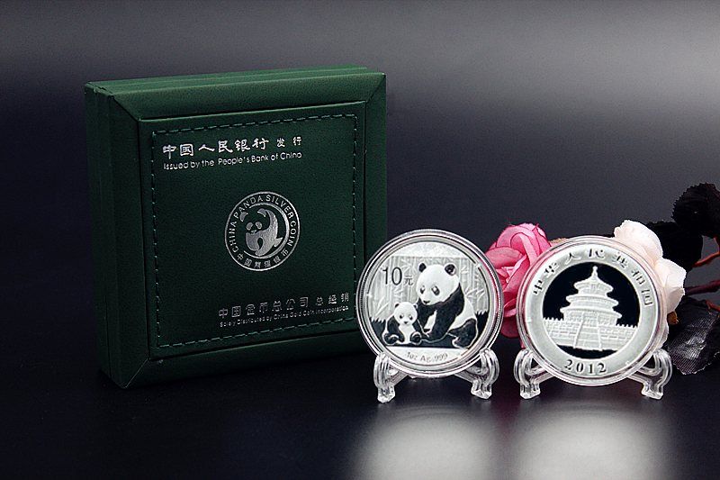 2012版熊猫银币1盎司