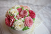 女士款  粉色系 玫瑰花朵堆  韩式裱花 商品缩略图2