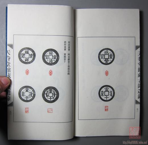《天眷堂馆藏古钱选录》一函一册 商品图3