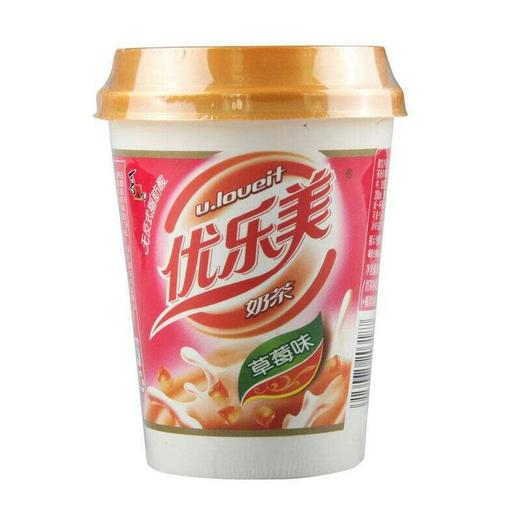 【奶茶】优乐美奶茶草莓杯180g/袋 商品图0