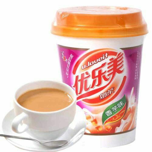 【奶茶】优乐美奶茶香芋杯180g/杯 商品图0