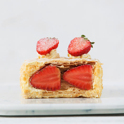 【大连】草莓拿破仑6块-幸福下午茶 商品图2