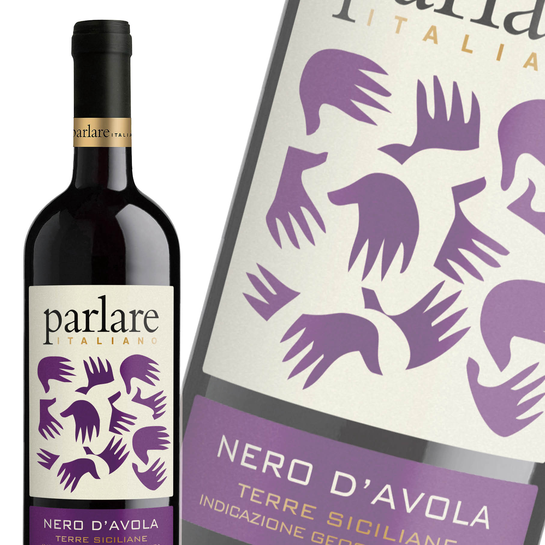 派拉雷黑达沃拉红葡萄酒 Parlare Nero d'Avola 750ml【2014】