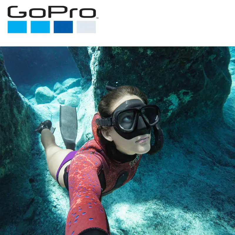 Gopro运动摄像机配件深海潜水滤镜 适用于hero5 6 Black