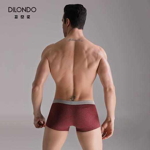 迪兰多 93%再生纤维素纤维平角男士内裤22907739 商品图2