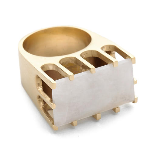 北京仓｜DEAN DAVIDSON-梅根同款-Moonstone-天然彩虹月光石 戒指［加拿大设计师］ 商品图2