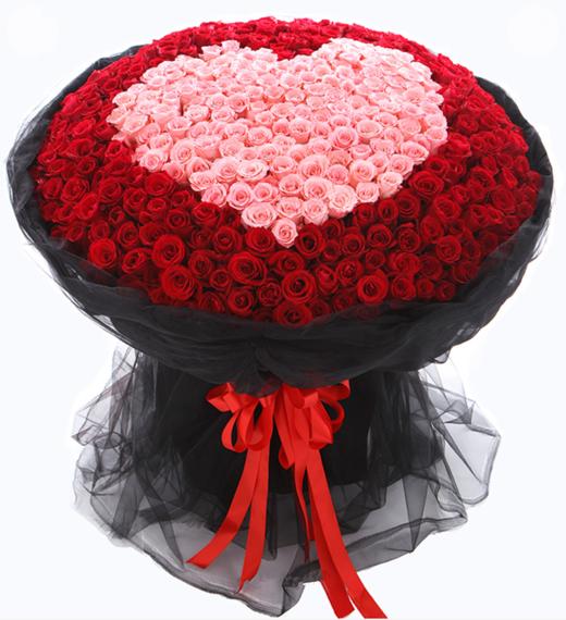 我爱你----520朵玫瑰    同城鲜花店送花订花花束礼盒开业花篮预订北京上海广州深圳武汉南京天津杭州重庆成都苏州生日爱情老婆恋人(1464) 商品图0