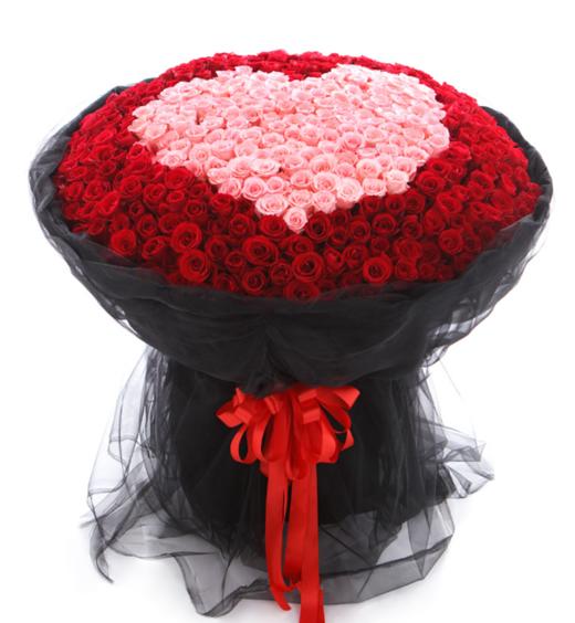 我爱你----520朵玫瑰    同城鲜花店送花订花花束礼盒开业花篮预订北京上海广州深圳武汉南京天津杭州重庆成都苏州生日爱情老婆恋人(1464) 商品图1