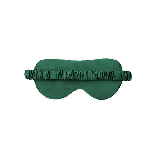 MANITO 蚕丝眼罩 墨绿色 商品图1