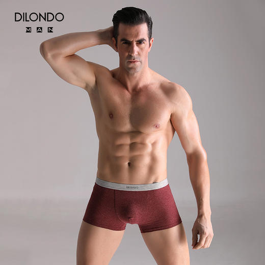 迪兰多 93%再生纤维素纤维平角男士内裤22907739 商品图1