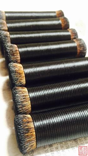 【拓片工具】手工精制竹筒装-鬃刷
