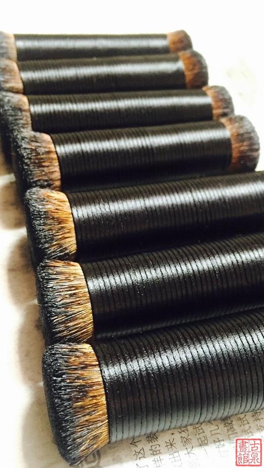【拓片工具】手工精制竹筒装-鬃刷 商品图0