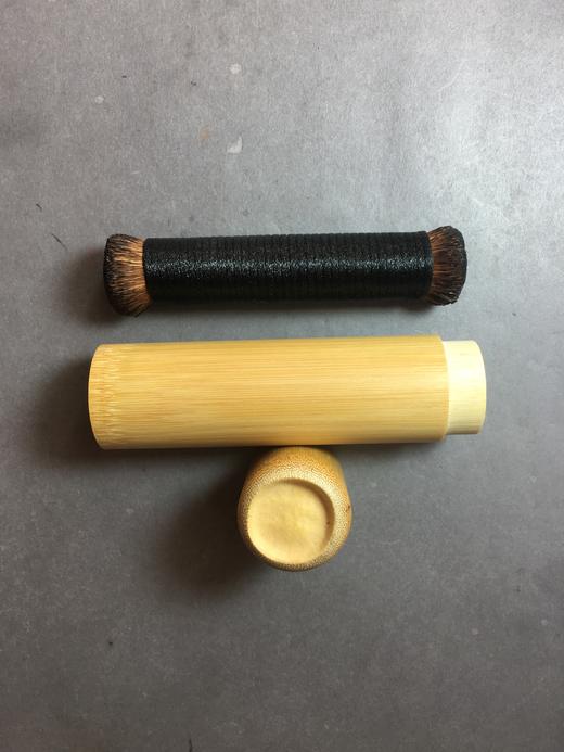 【拓片工具】手工精制竹筒装-鬃刷 商品图2