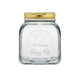 帕莎80384自制系列金属盖密封储物罐500ml（中）