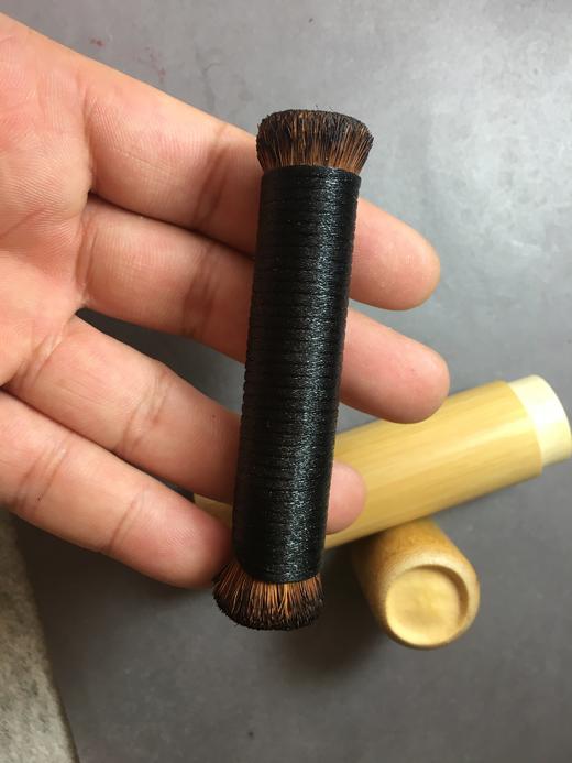 【拓片工具】手工精制竹筒装-鬃刷 商品图3