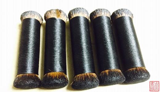 【拓片工具】手工精制竹筒装-鬃刷 商品图1