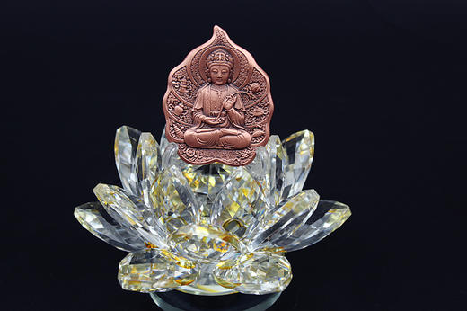 中国佛像小铜章-大势至菩萨 商品图1