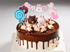 巧克力淋面布朗熊&可妮兔（玩具不可食用）（动物奶油） 商品缩略图0