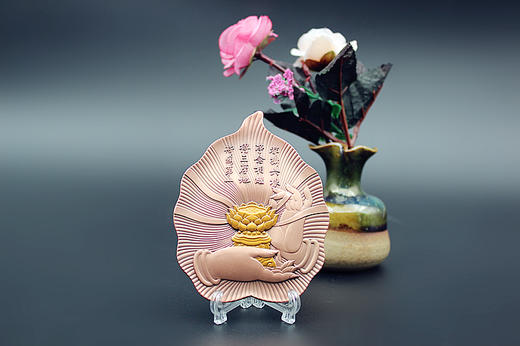 中国佛像大铜章-大势至菩萨 商品图3