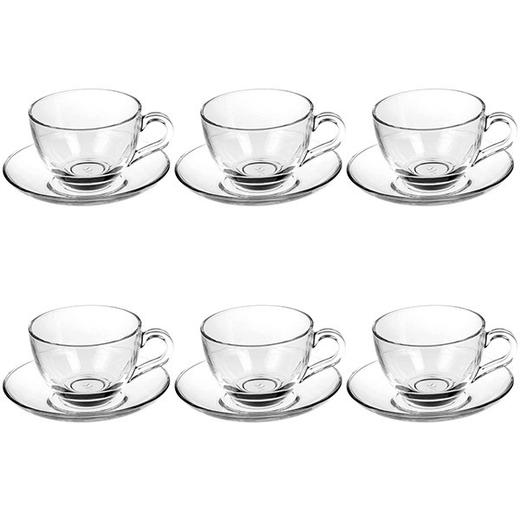 帕莎97948基础咖啡杯连碟238ml(彩装盒_6） 商品图2