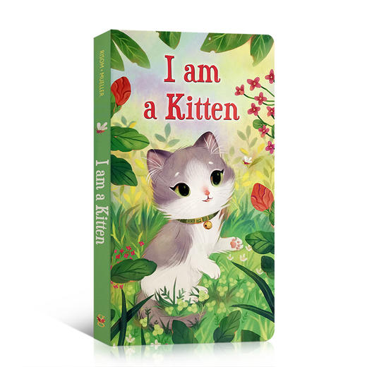 英文原版 I am a Kitten 我是一只小猫 bunny同系列 纸板书撕不烂启蒙儿童3-6岁早教学习英语书 亲子互动阅读经典睡前故事书 商品图0