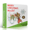 【圣诞绘本】 Merry Christmas, Mouse! 圣诞快乐，老鼠！if you give a Mouse a cookie 系列0-3-4-6岁低幼纸板书单词认知图画故事书 商品缩略图0