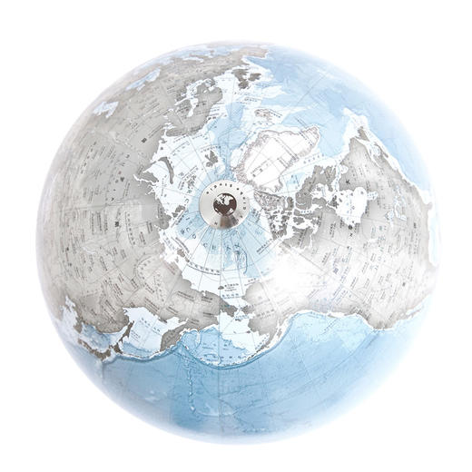 金属圆底 中英双语 地球仪 25cm 手工地球仪 两色可选 | HomelyGlobe 商品图2