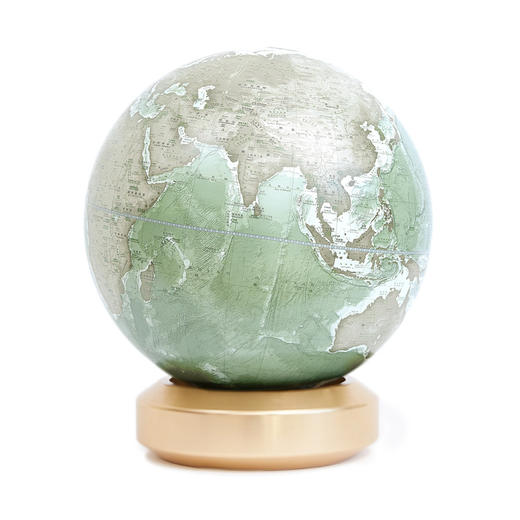 金属圆底 中英双语 地球仪 25cm 手工地球仪 两色可选 | HomelyGlobe 商品图4