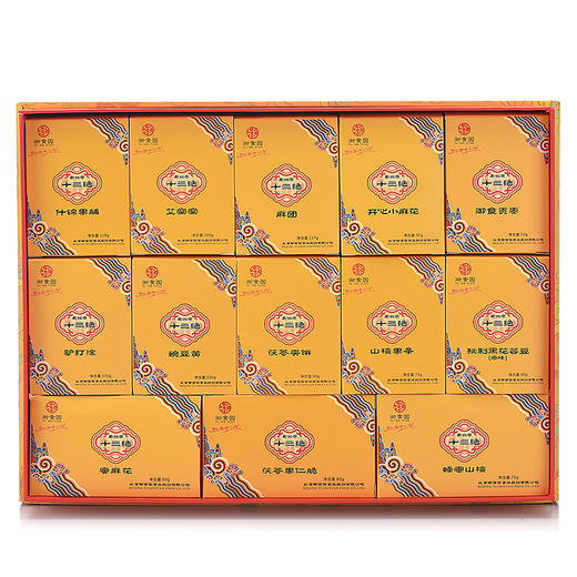往来礼局 御食园1302g十三绝礼盒1.302kg/盒 驴打滚 艾窝窝特产等 商品图4