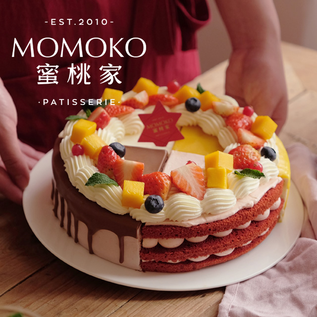 四季圆舞曲--四种口味拼配奶油蛋糕【多口味拼配 下午茶聚会】