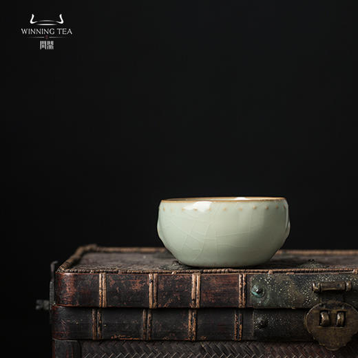 问鼎汝瓷天青迷你战鼓杯 （缺货） 商品图0