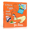 英文原版 Green Eggs & Ham 绿鸡蛋和火腿 培养孩子阅读英文读物纸板翻翻书亲子共读 句型简单 Dr. Seuss 商品缩略图0