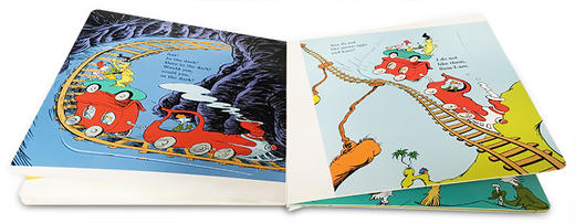 英文原版 Green Eggs & Ham 绿鸡蛋和火腿 培养孩子阅读英文读物纸板翻翻书亲子共读 句型简单 Dr. Seuss 商品图3