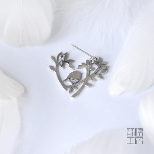 春煦 / 925银珐琅胸针 【定制：7-15天】 ○ 箭儒工房 商品图6