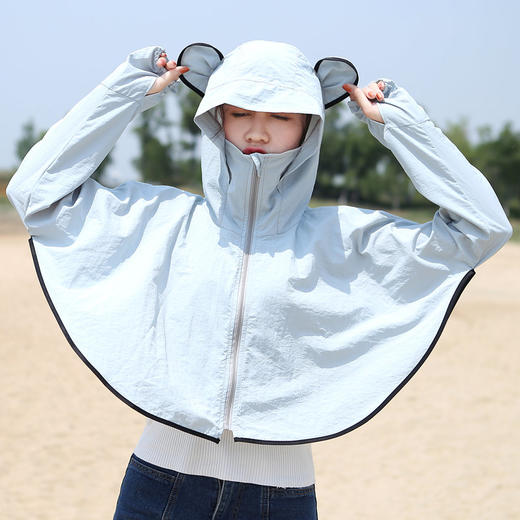 【优美】夏季亲子卡通防紫外线韩版防晒服户外防晒衫 商品图3