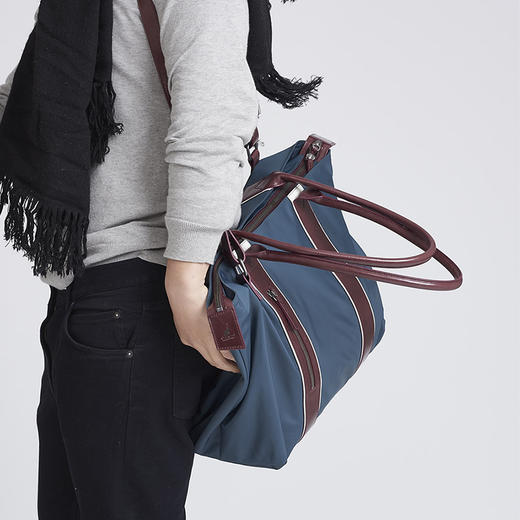 BA米凯包旅行包 - 皮革尼龙M 商品图5