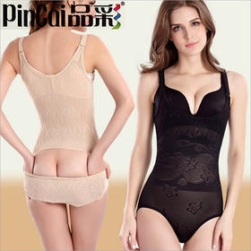 美体收腹连体衣产后塑身 聚拢托胸收胃束身衣