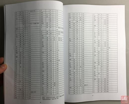 《甲骨文字形表》《甲骨文文字对照表》影印本 商品图2