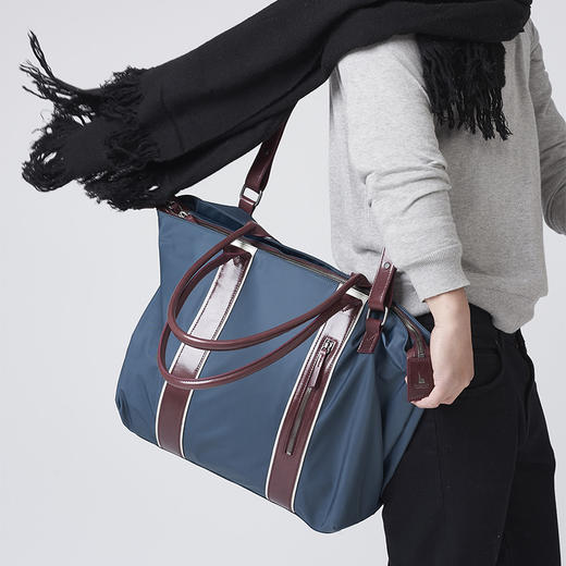 BA米凯包旅行包 - 皮革尼龙M 商品图2