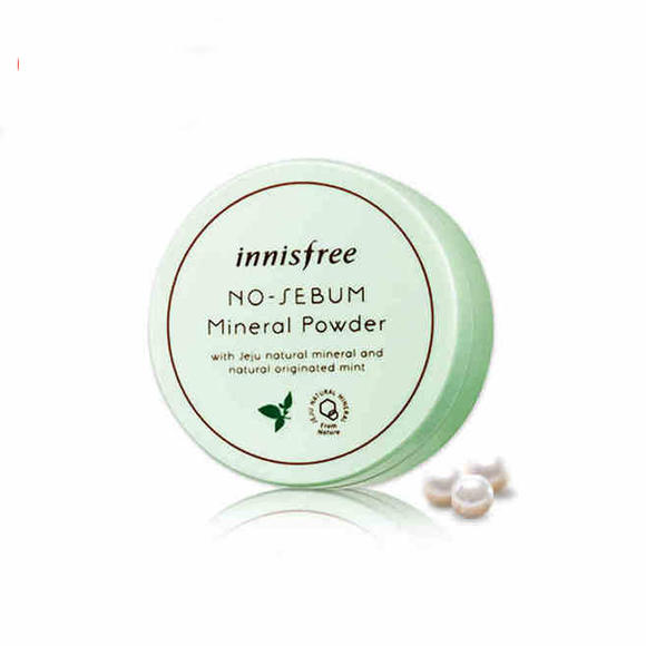【现货】韩国innisfree-悦诗风吟散-粉薄荷散粉细致毛孔控油定妆粉-可批发