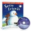 英文原版 Snow Friends 雪朋友 喷砂效果 圣诞节庆绘本 启蒙儿童故事 附CD 有声书 商品缩略图0