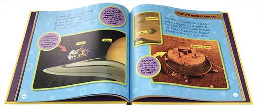 英文原版 美国国家地理National Geographic Little Kids First Big Book of Space精装大开宇宙太空系列科普 商品图2