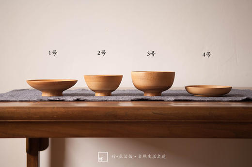 竹+ 手工竹碗 果盘果碗 零食盘 香盘 装饰盘 商品图6