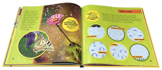 英文原版 美国国家地理Little Kids First Big Book of Weather 天气系列启蒙5-8-10岁儿童认知自然科普百科图画书 商品图3