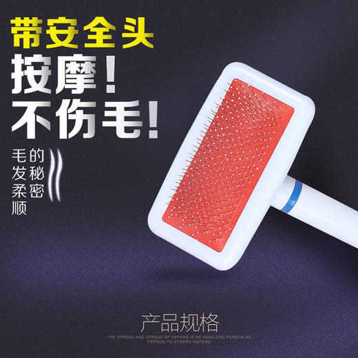 小白梳 气垫梳 宠物梳子基础款【拍组合装更划算】 商品图0