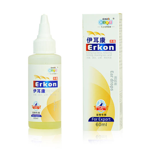 新宠之康 伊耳康 60ml 滴耳油 洁耳液 商品图2