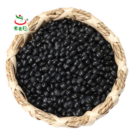 素食猫东北特产黑芸豆400g*3黑元素粥米无染色绿色杂粮杂 商品图1