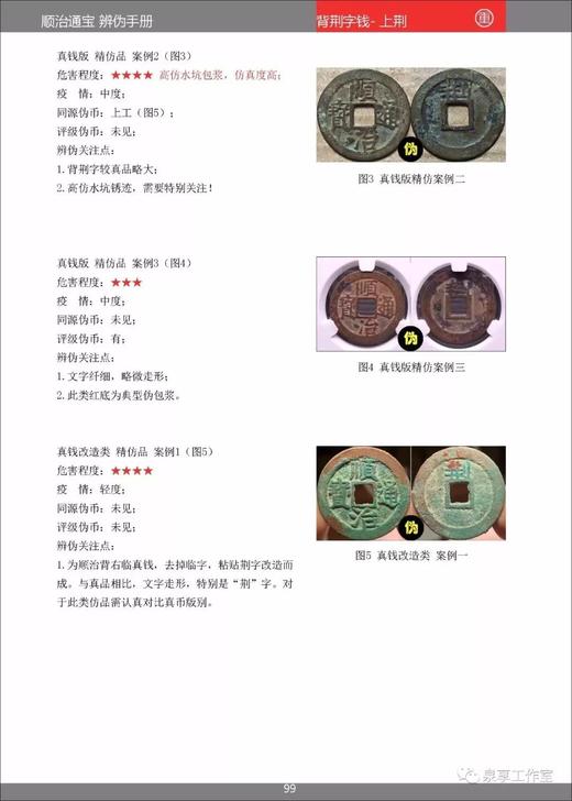 《顺治通宝辨伪手册》作者签名本 商品图3