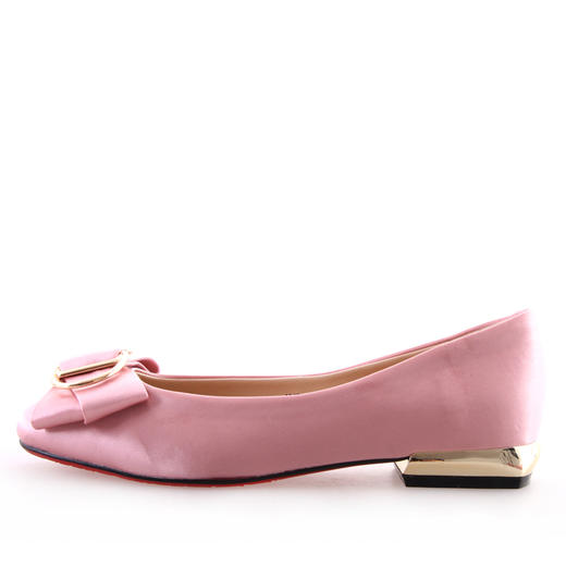 内联升女式真丝布彩带结时尚女鞋6812C 商品图3