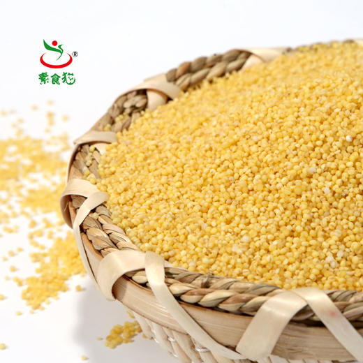 素食猫精制黄小米400g *3粗粮 绿色杂粮 真空装 月子米 小米粥 商品图1